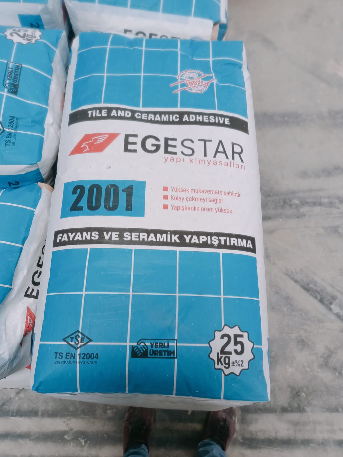 Egestar Fayans ve Seramik Yapıştırıcısı